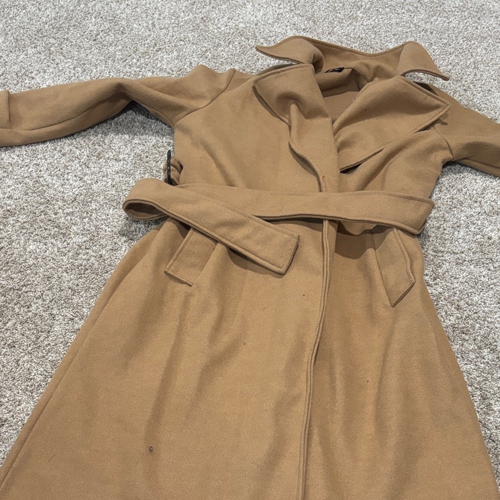 Boohoo Camel Coat